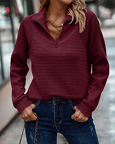 Abigail | Elegant Sweater with Zipper - 