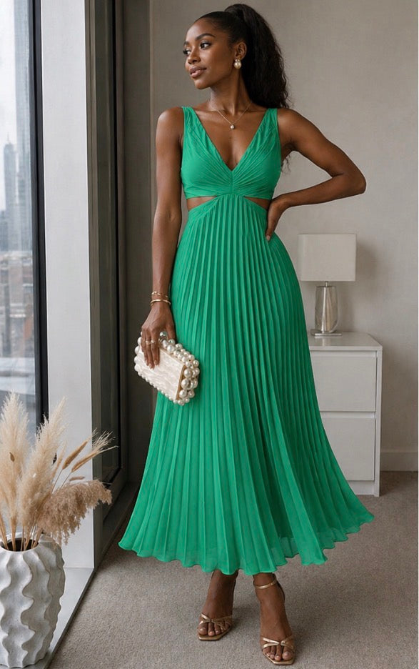 Radiant Twist Dress