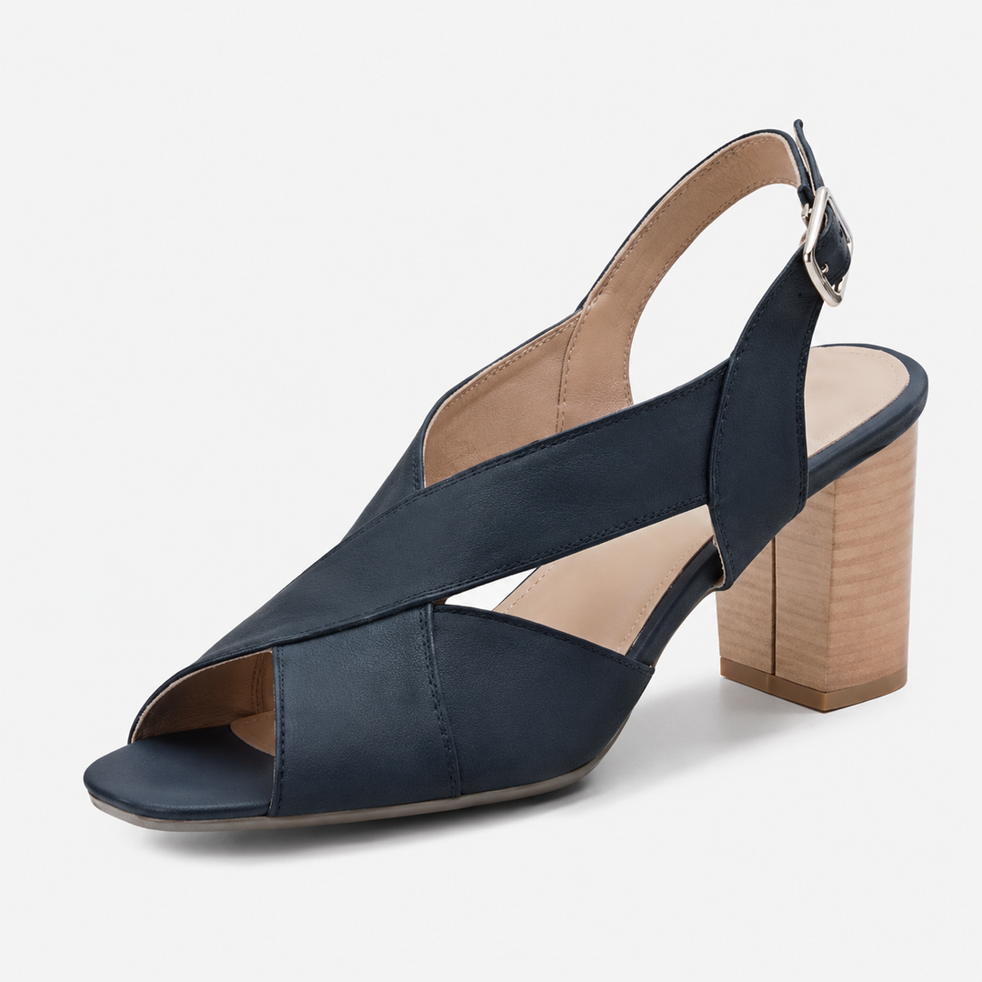 Delphine | Sandals Elegant A Heel Carre - 