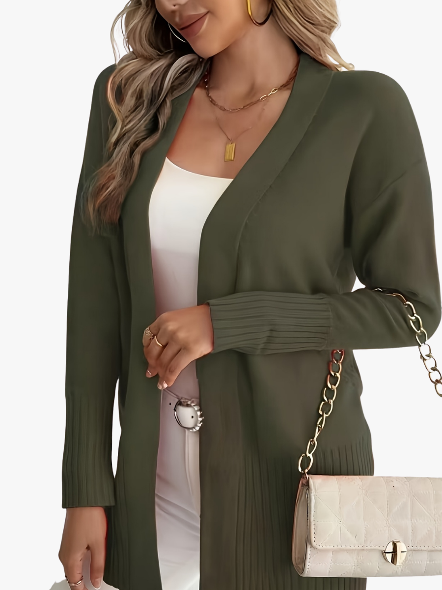 Fanny | Vest Long - Brown
