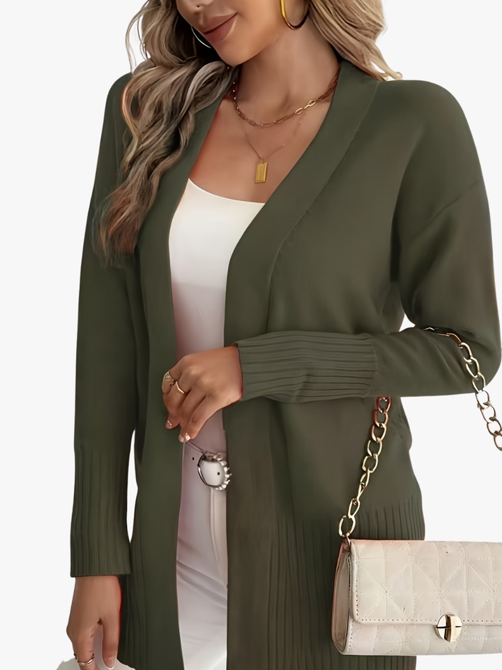 Fanny | Vest Long - Brown