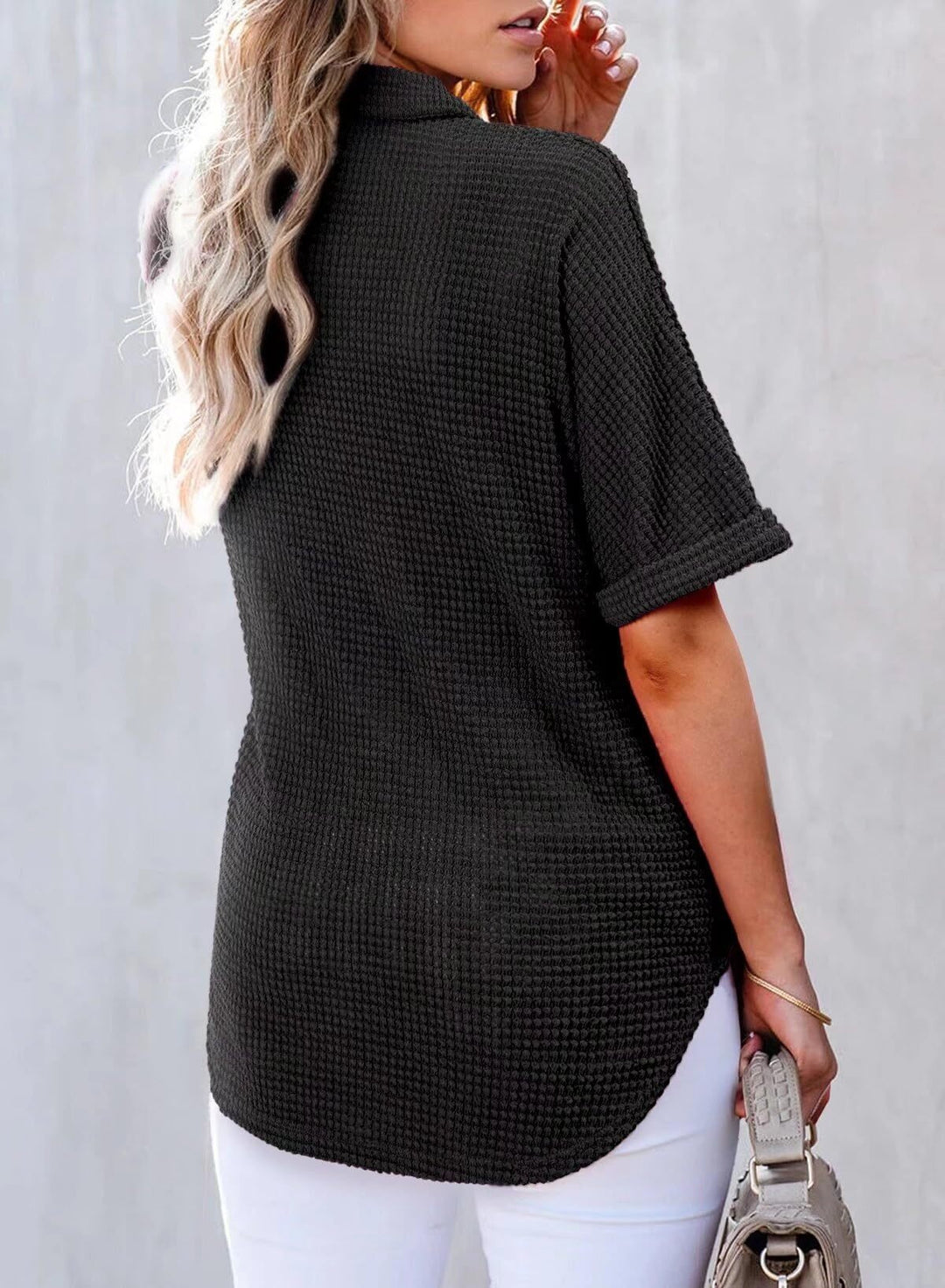 Solen | Waffle Knit Shirts