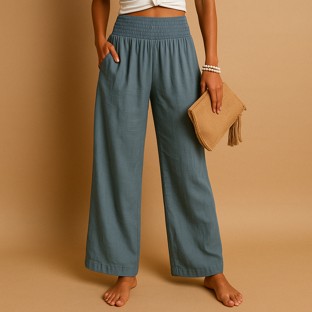 Blythe | Pants Wide with Vita Elastica