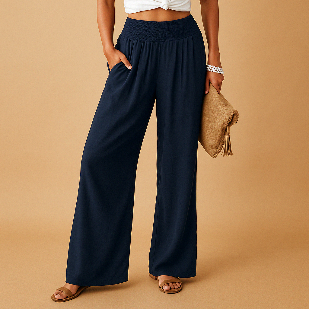 Blythe | Pants Wide with Vita Elastica
