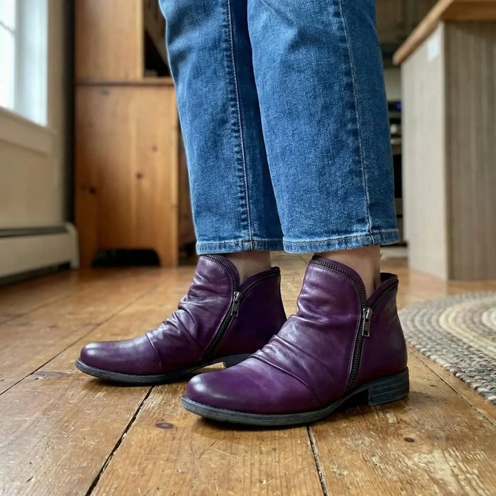 Arden | Orthopedic Boots - Purple