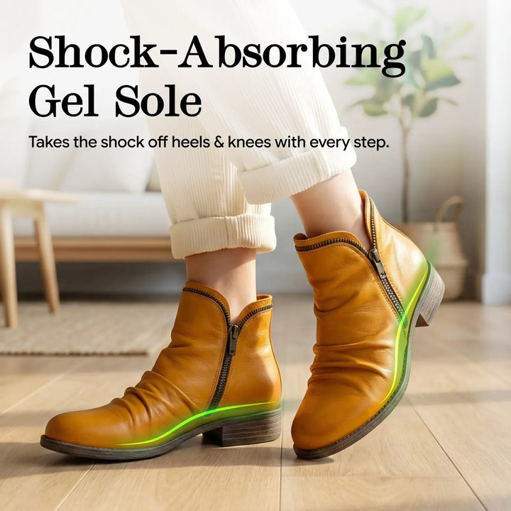 Arden | Orthopedic Boots - Yellow