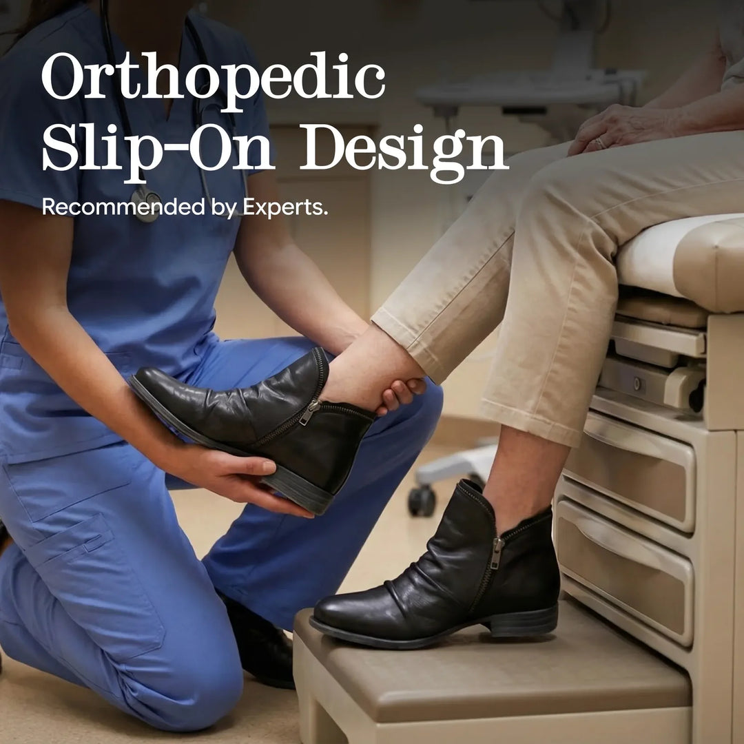 Arden | Orthopedic Boots - Olive