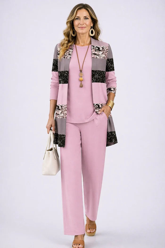 Jenilyn | Classic Three-Piece Completo