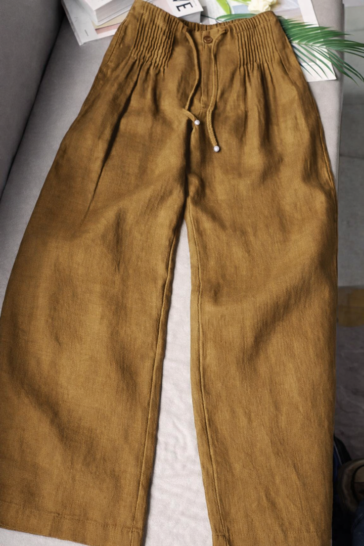 Zofia | Leggero Gamba Larga Cotton Pants