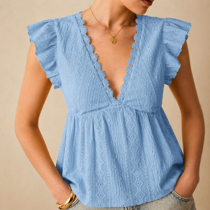 Valen | Lace Blouse - Helen & Olivia Manhattan