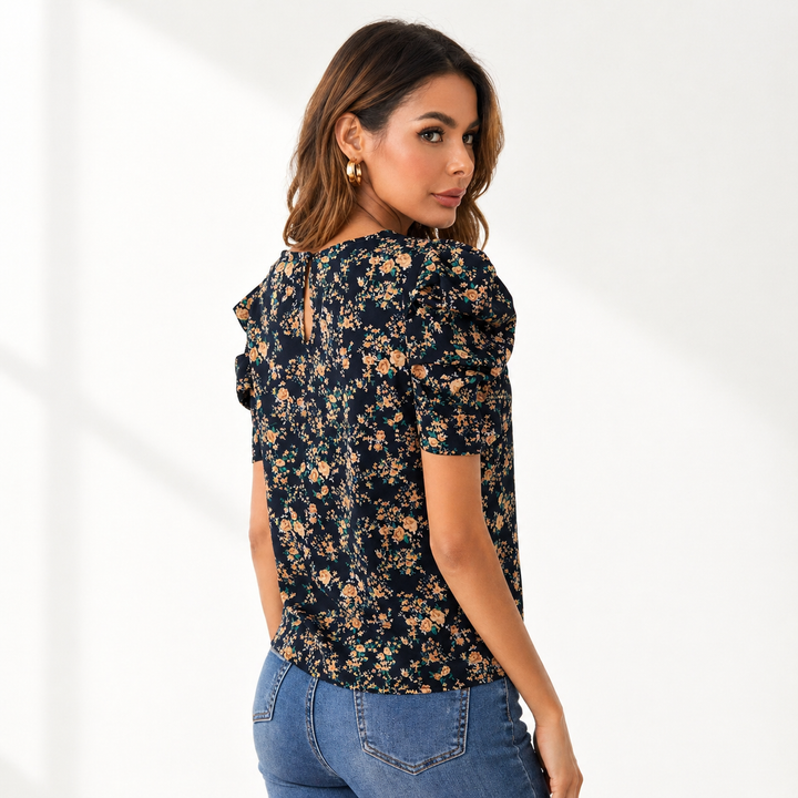 Evelyn | Floral Blouse - Helen & Olivia Manhattan