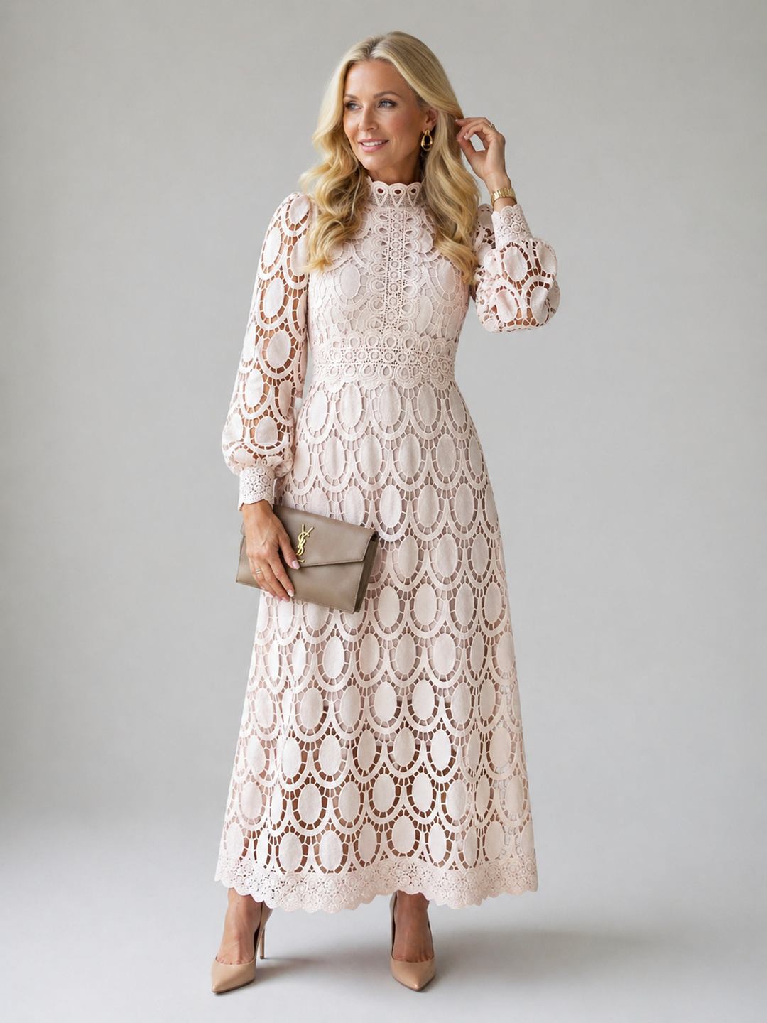 Lace Midi Dress