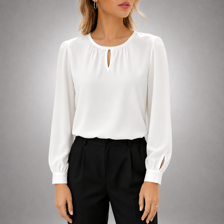 Elara | Elegant Blouse - Helen & Olivia Manhattan