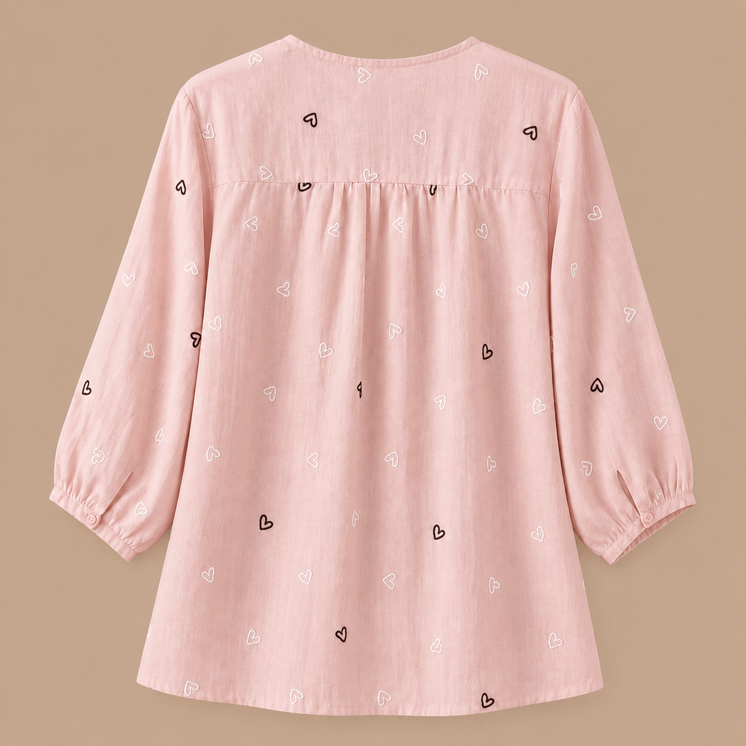 Maribel | Heart Blouse - Helen & Olivia Manhattan