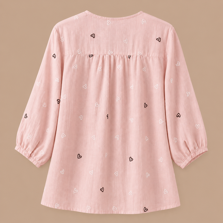 Maribel | Heart Blouse - Helen & Olivia Manhattan