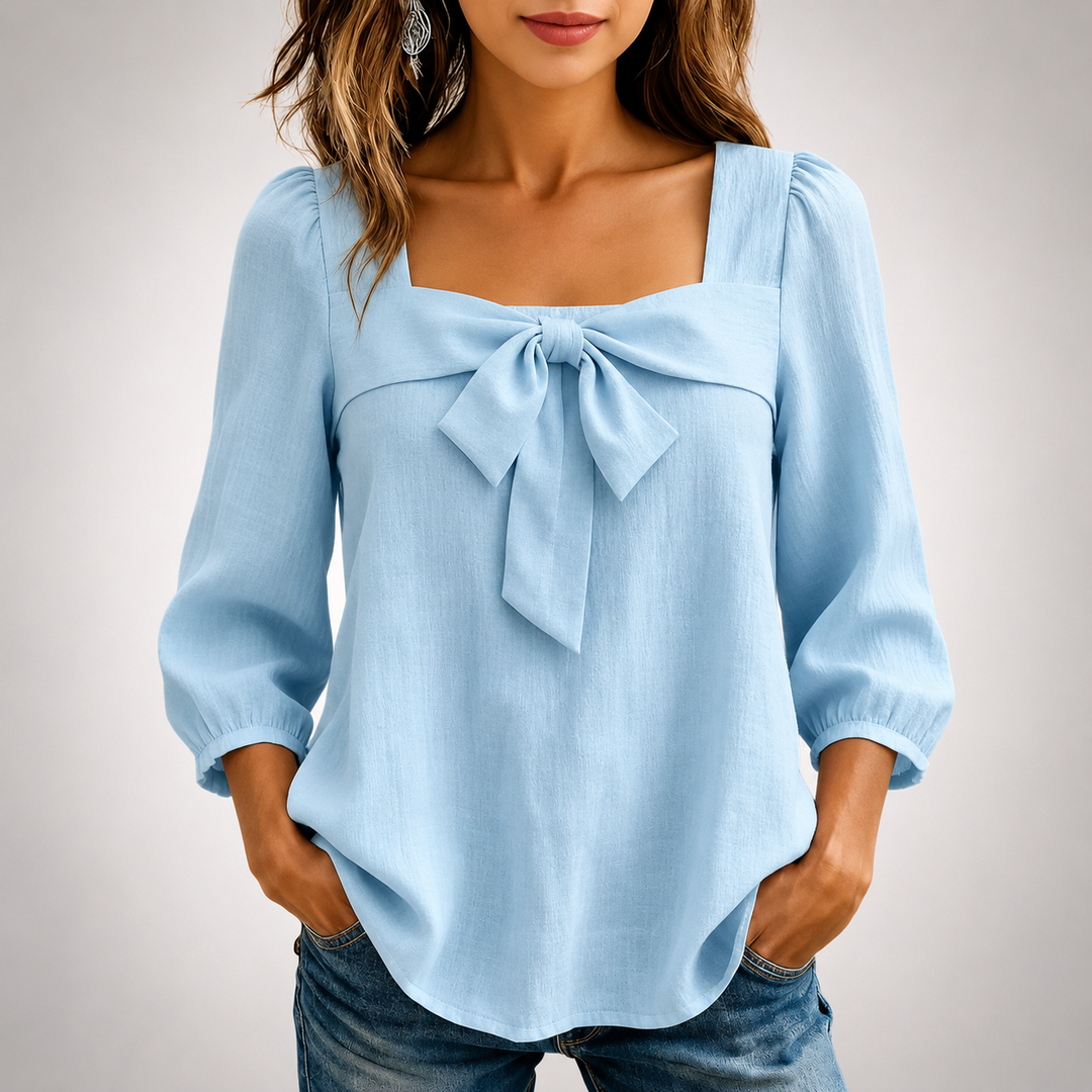 Seraphine | Bow Blouse - Helen & Olivia Manhattan