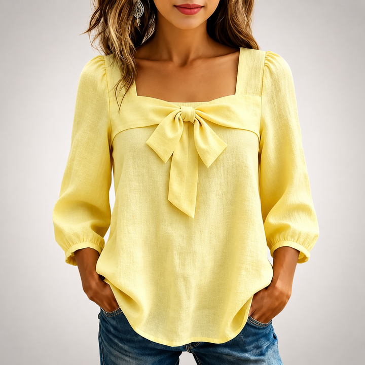 Seraphine | Bow Blouse - Helen & Olivia Manhattan