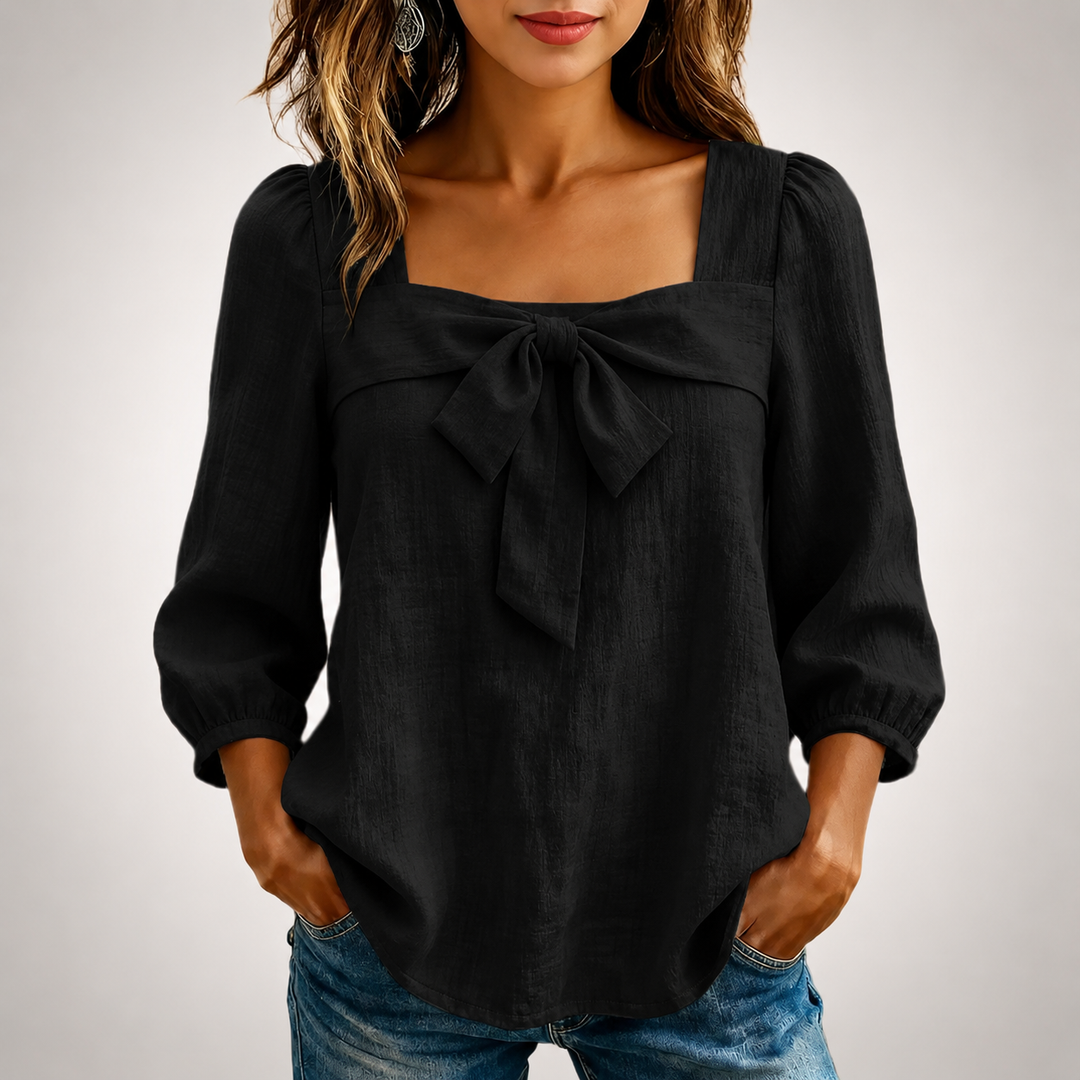 Seraphine | Bow Blouse - Helen & Olivia Manhattan