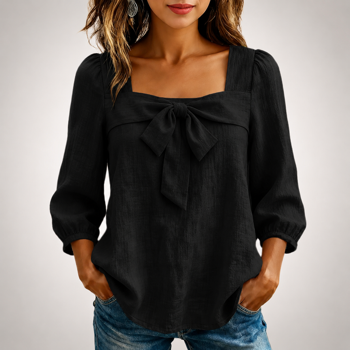 Seraphine | Bow Blouse - Helen & Olivia Manhattan