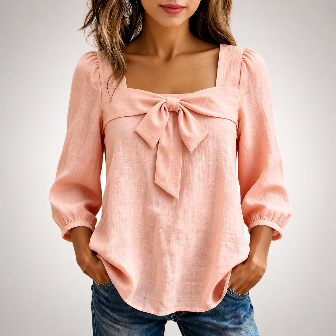 Seraphine | Bow Blouse - Helen & Olivia Manhattan
