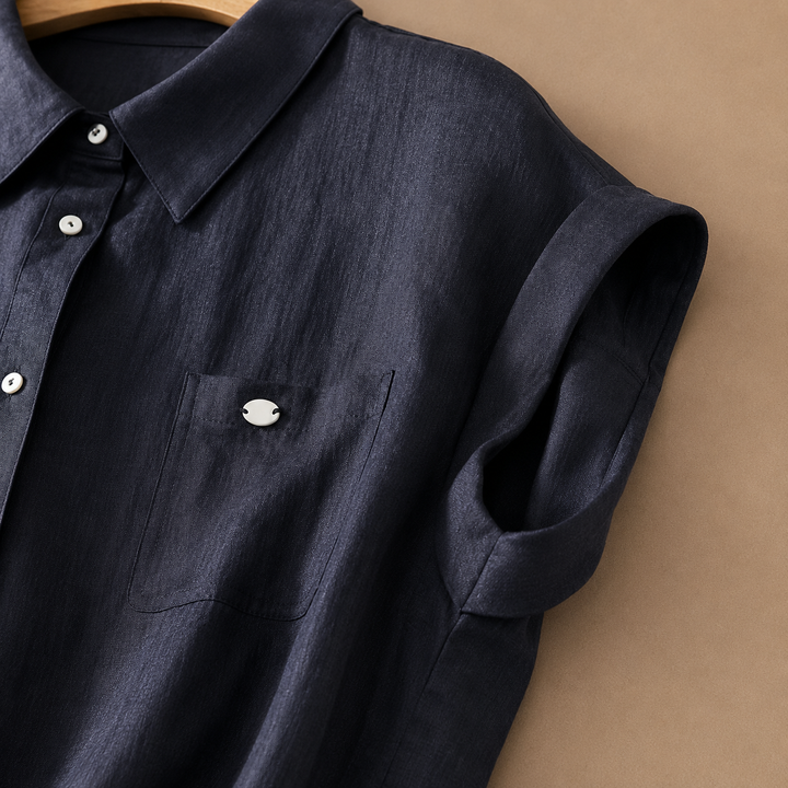 Noelle | Classic Collar Blouse - Helen & Olivia Manhattan