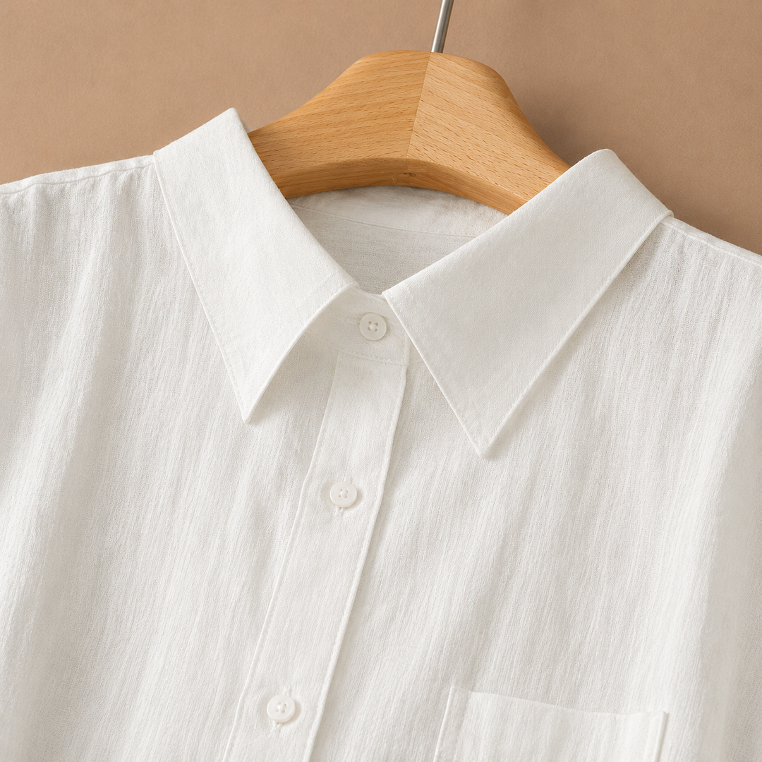 Noelle | Classic Collar Blouse - Helen & Olivia Manhattan