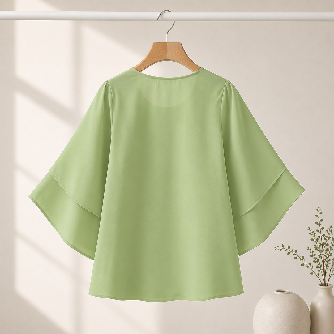 Elira | Ruffle Blouse - Helen & Olivia Manhattan