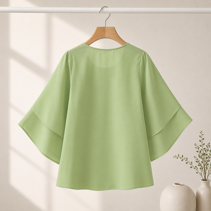 Elira | Ruffle Blouse - Helen & Olivia Manhattan