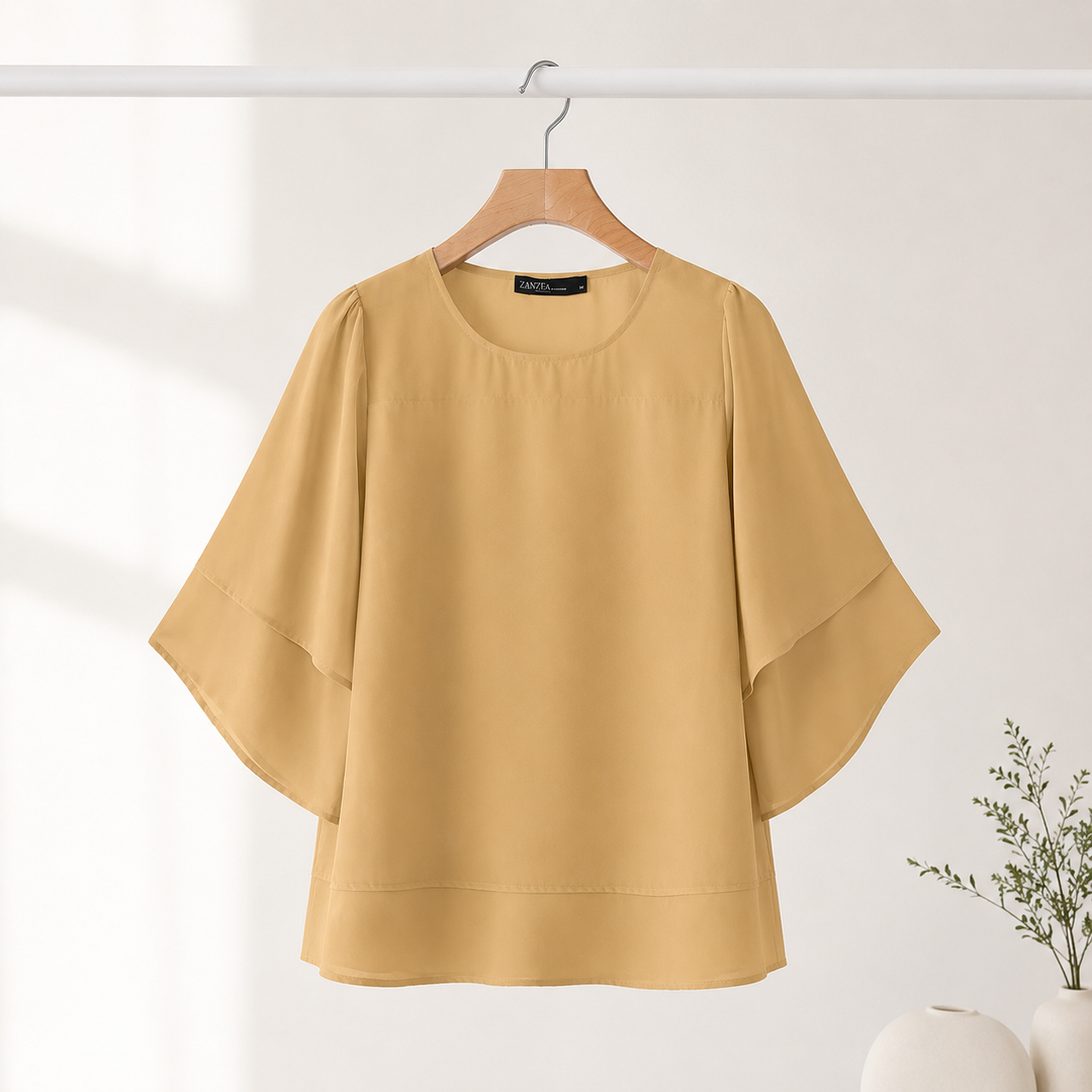Elira | Ruffle Blouse - Helen & Olivia Manhattan