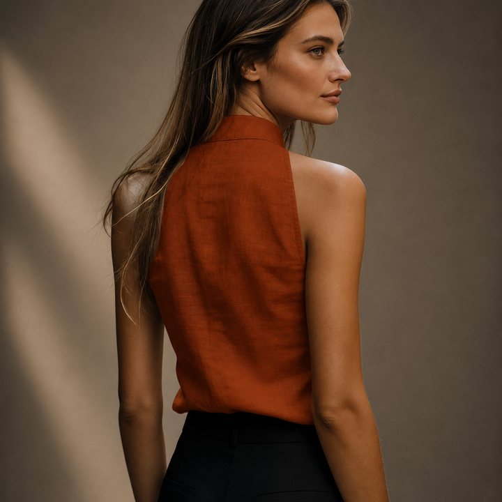 Isla | Mock Neck Top - Helen & Olivia Manhattan