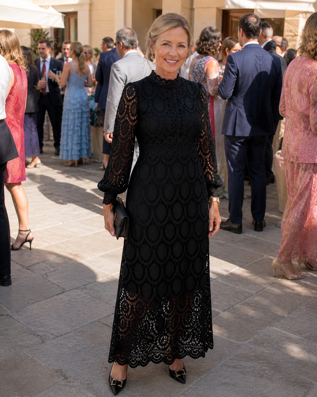 Eloah | Lace Midi Dress