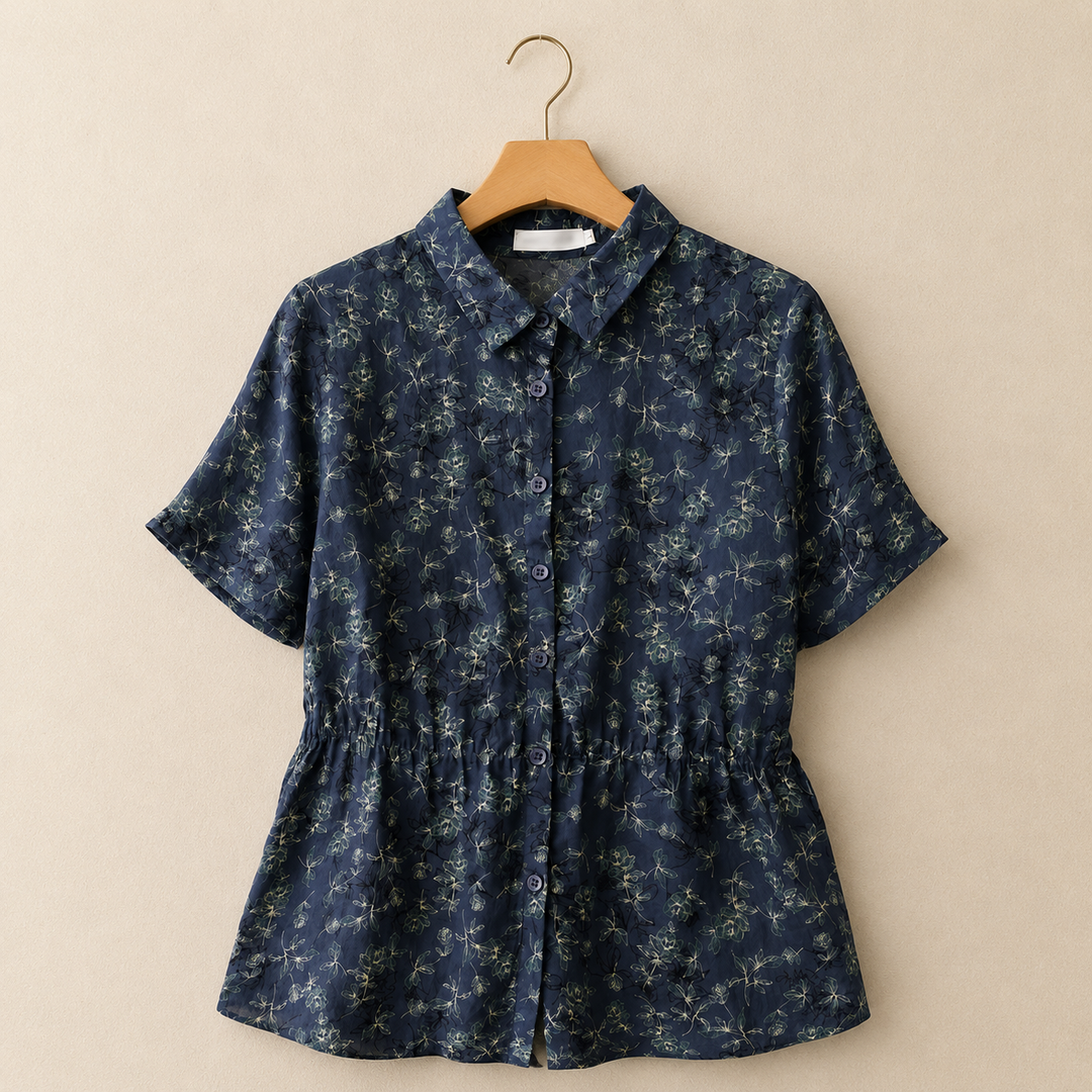 Avelisse | Cotton Linen Blouse - Helen & Olivia Manhattan
