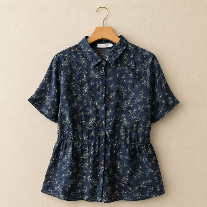 Avelisse | Cotton Linen Blouse - Helen & Olivia Manhattan