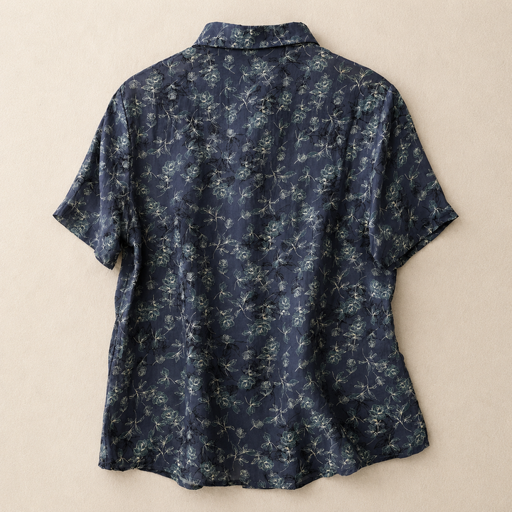 Avelisse | Cotton Linen Blouse - Helen & Olivia Manhattan