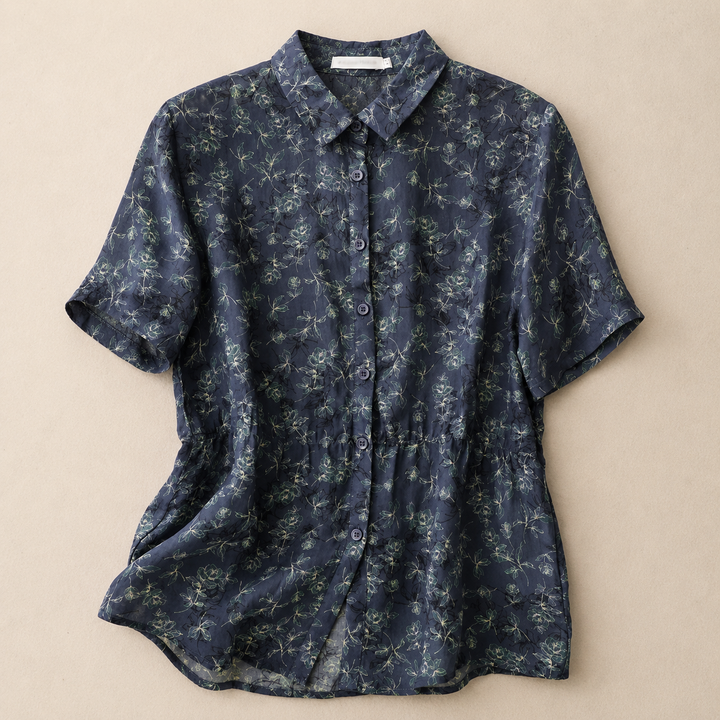 Avelisse | Cotton Linen Blouse - Helen & Olivia Manhattan