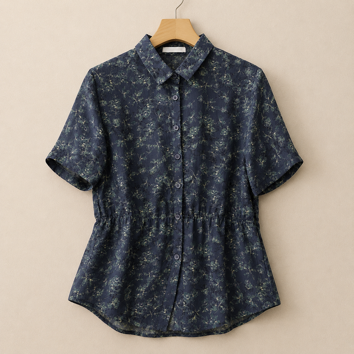 Avelisse | Cotton Linen Blouse - Helen & Olivia Manhattan