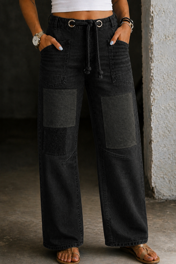Margaret | Jeans Patchwork with Coulisse