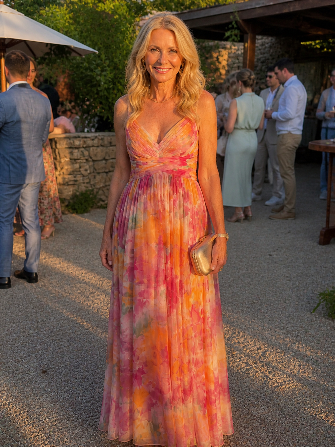 Soft Wrap Maxi Dress