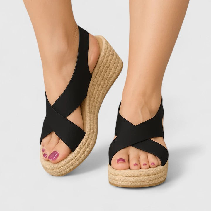 Mia | Wedge Sandals
