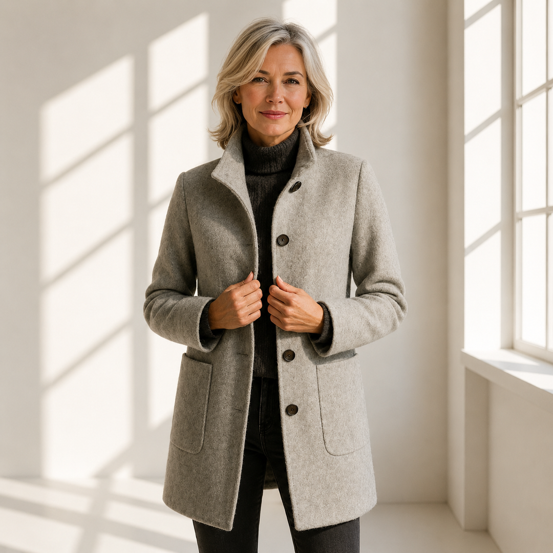 Eleonora | Midi Wool Coat - 