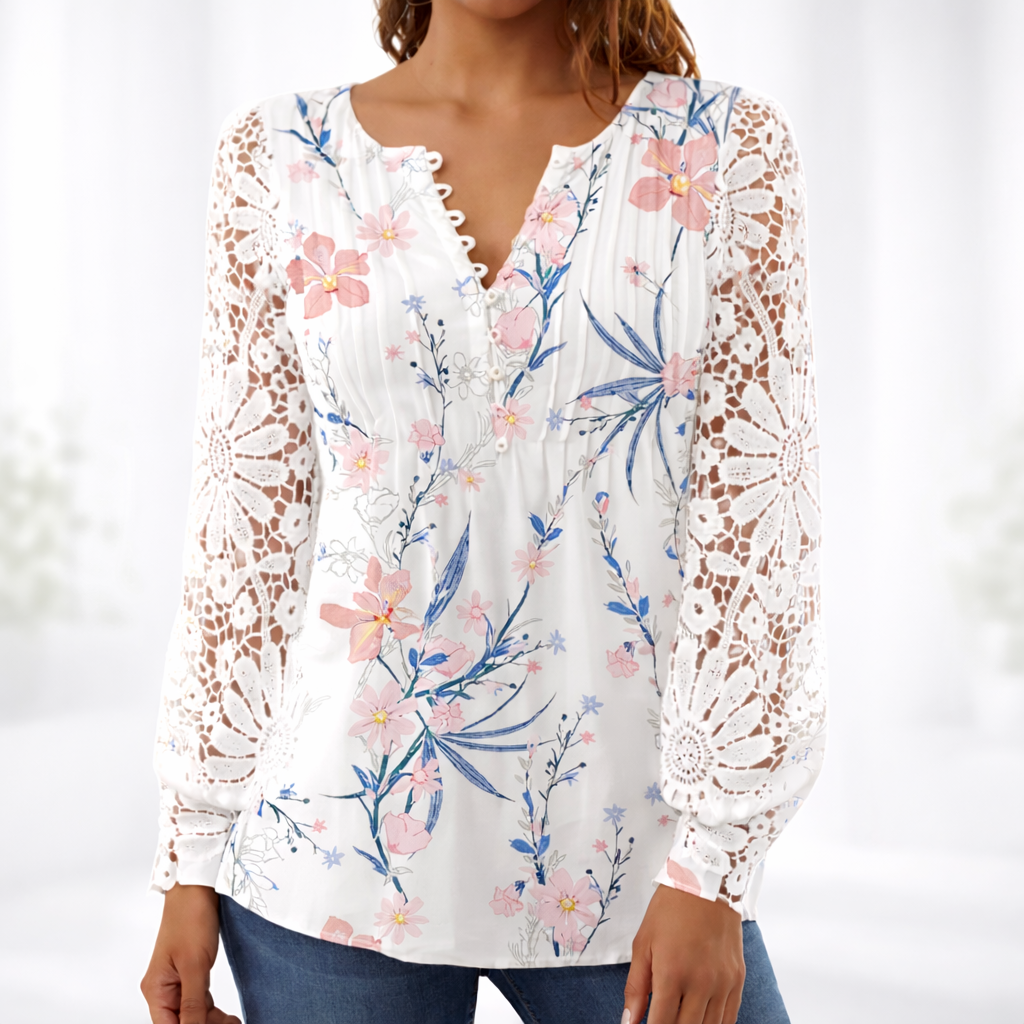 Rosie | Floral Blouse - Helen & Olivia Manhattan