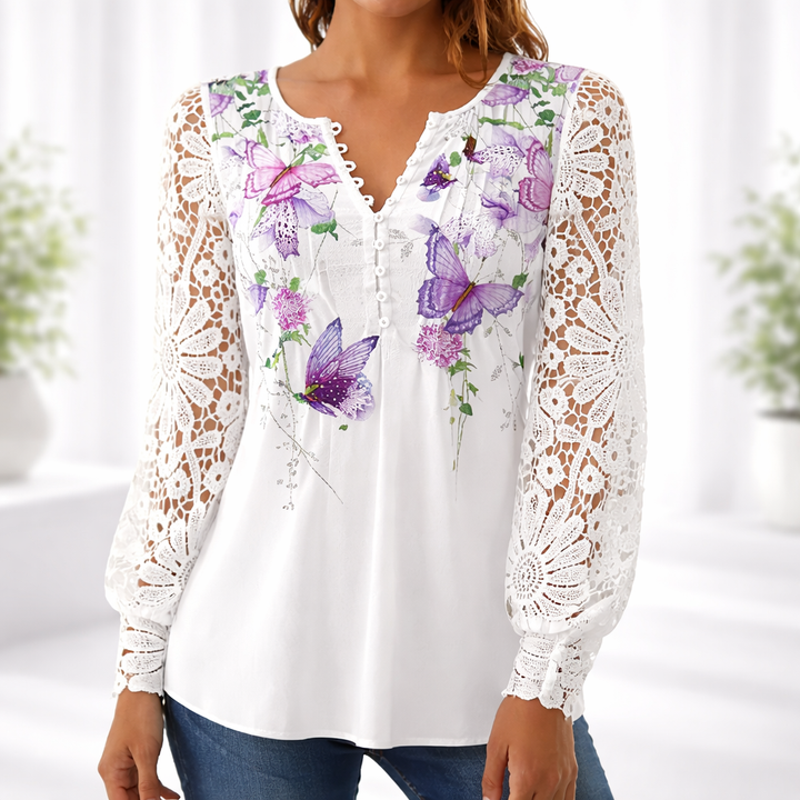 Rosie | Floral Blouse - Helen & Olivia Manhattan