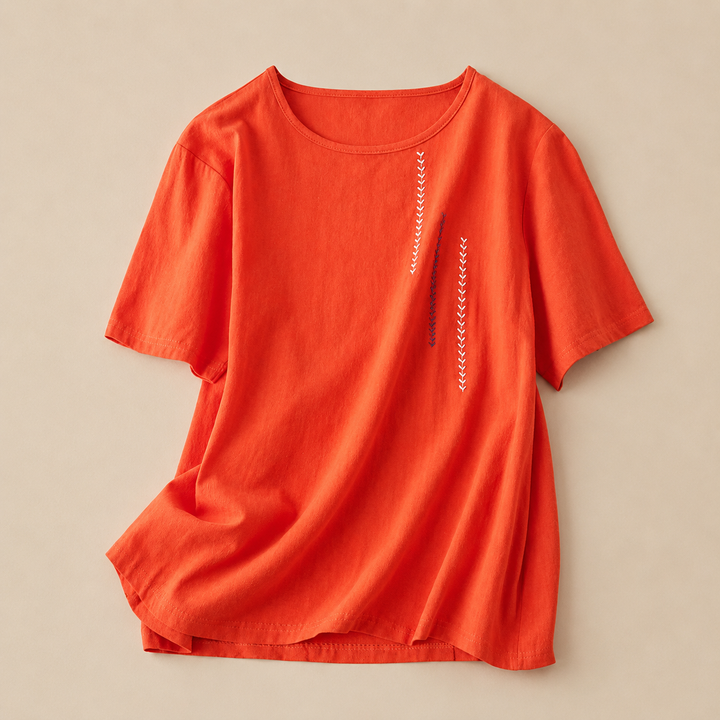 Iris | Cotton Linen Blouse - Helen & Olivia Manhattan