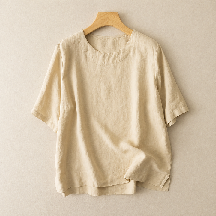 Clara | Linen Blouse - Helen & Olivia Manhattan