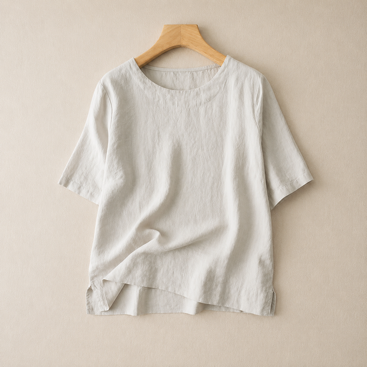 Clara | Linen Blouse - Helen & Olivia Manhattan