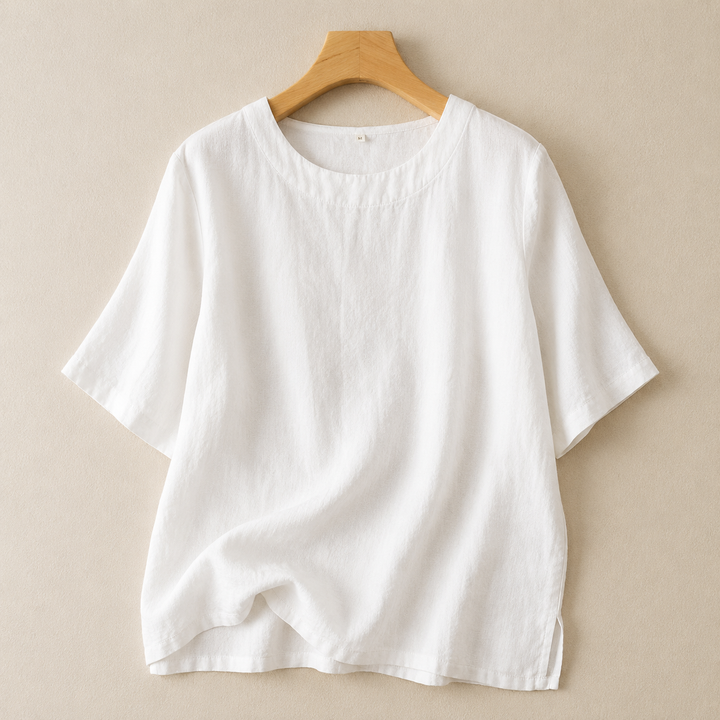 Clara | Linen Blouse - Helen & Olivia Manhattan