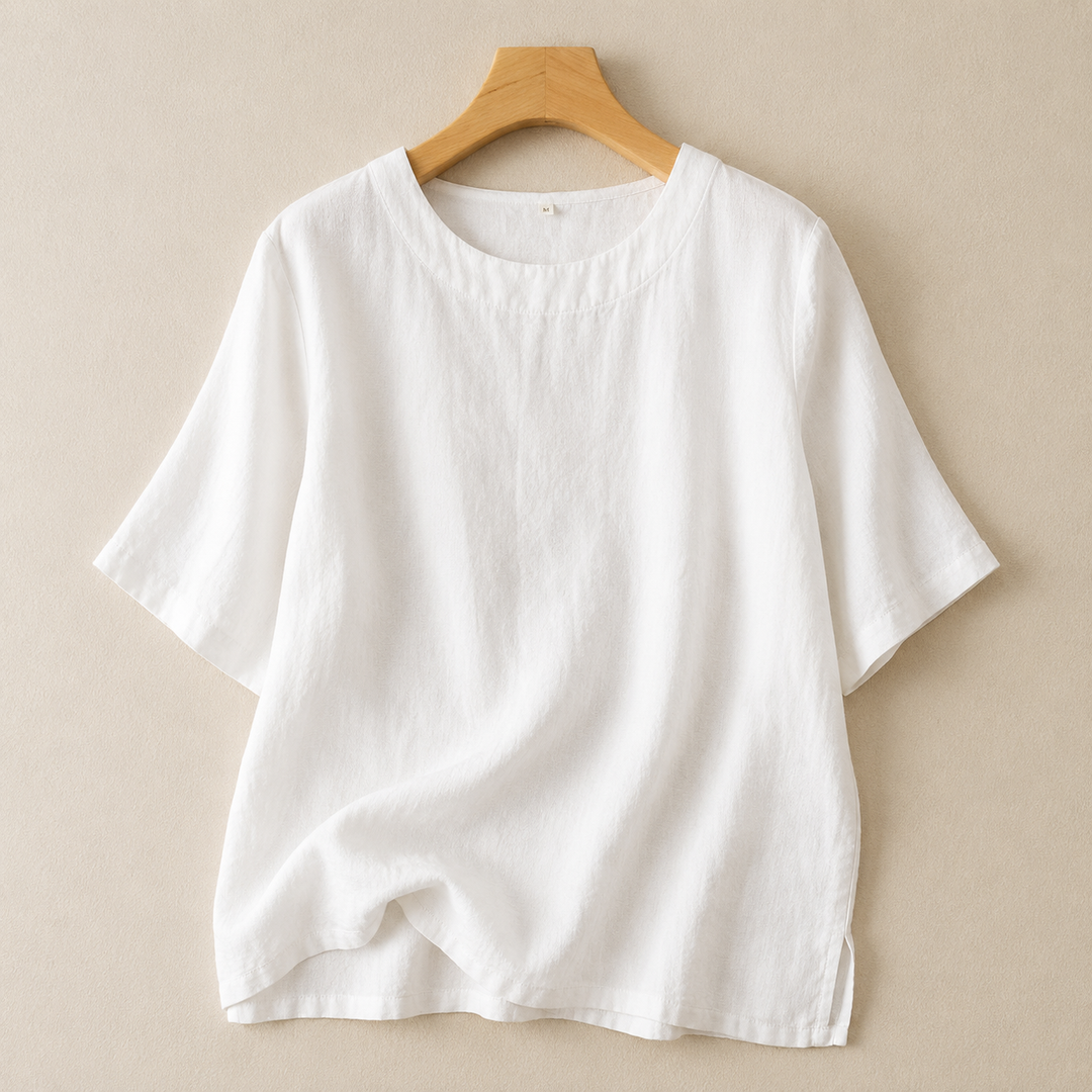 Clara | Linen Blouse - Helen & Olivia Manhattan