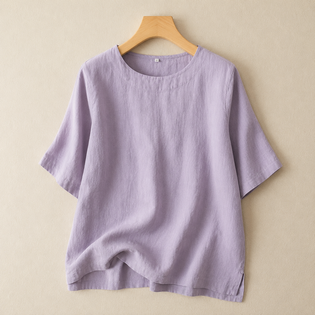 Clara | Linen Blouse - Helen & Olivia Manhattan
