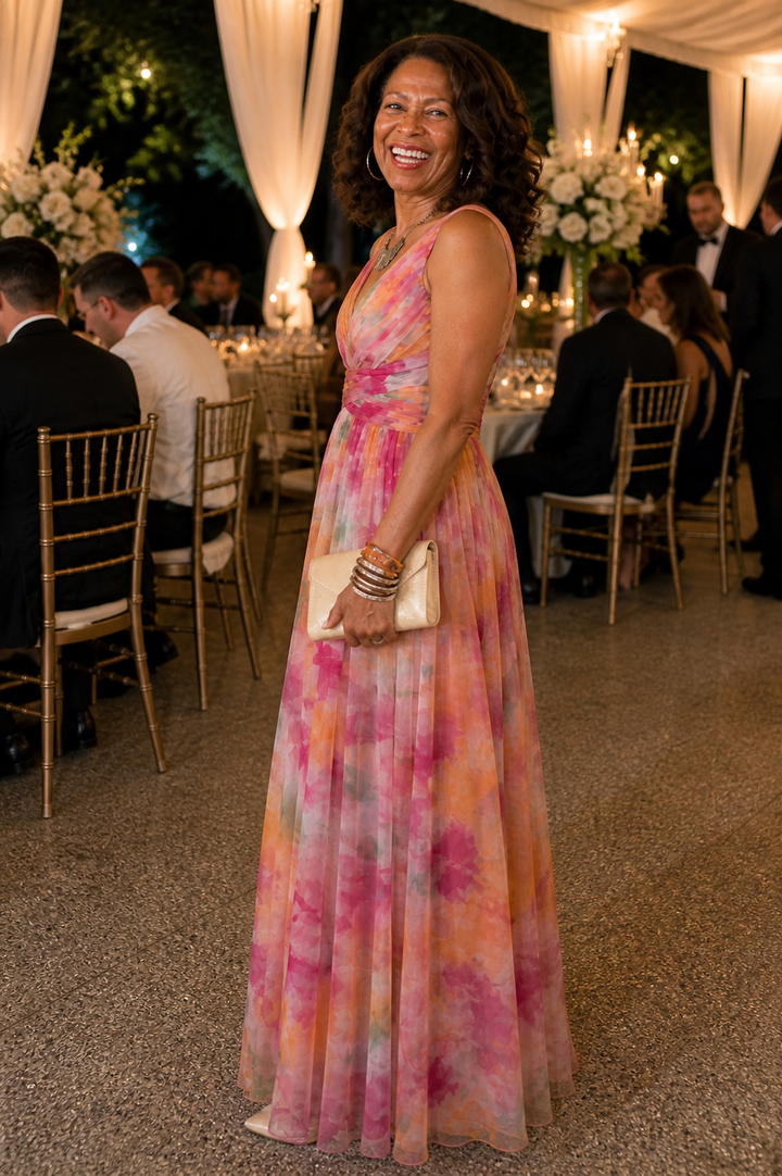 Soft Wrap Maxi Dress