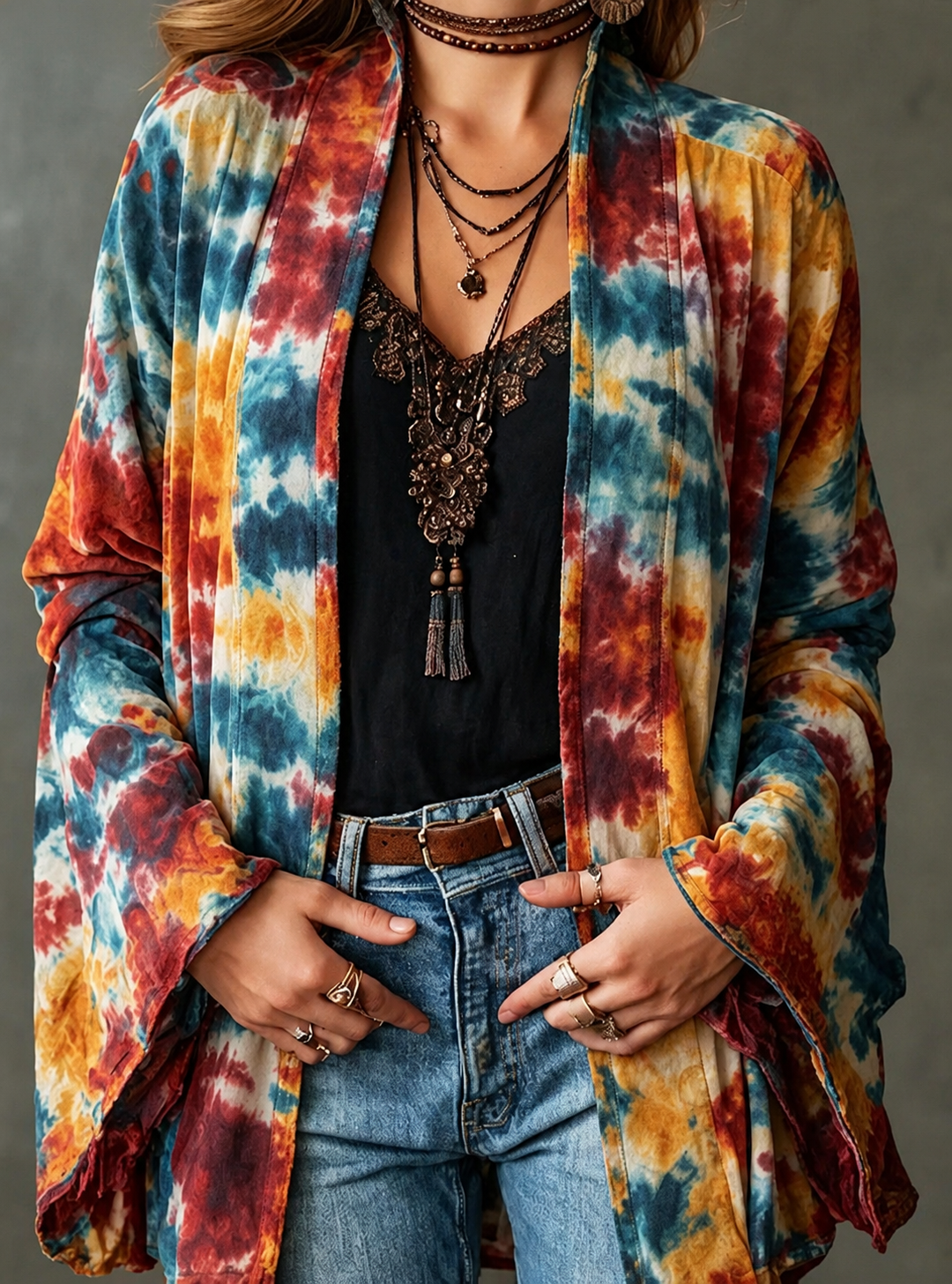 Adele | Bohemian Velvet Jacket - 